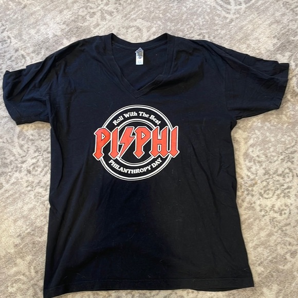 Pi ⚡️ Phi V-Neck Tee - Picture 1 of 3